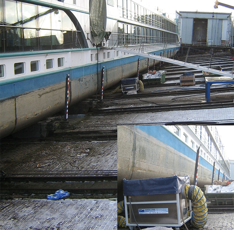 Rijncruiseschip Cruiseschip in Arnhem heeft oplossing nodig tegen voorkoming van roestvorming