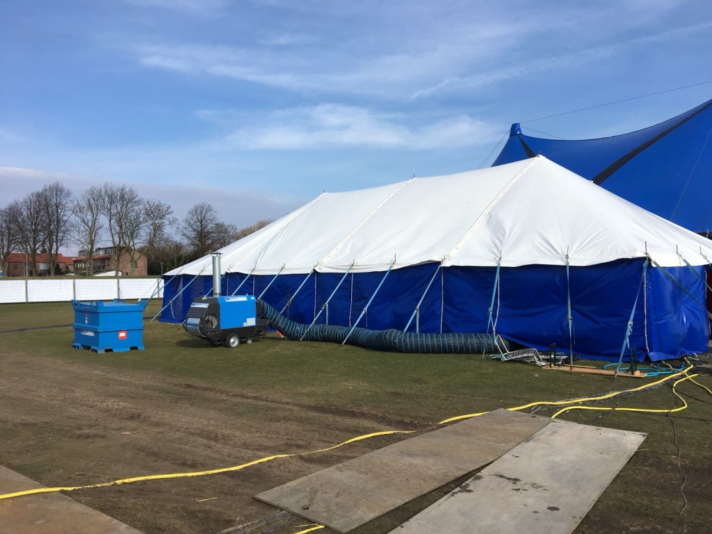 Heaters huren voor Partytenten? Andrews Sykes heeft echt alles in huis!