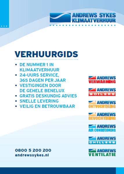 afbeelding verhuurgids 2019 Nieuwe huurgids van Andrews Sykes Klimaatverhuur