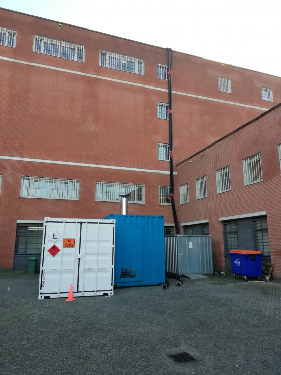 Foto 4 Uitdaging: Andrews Sykes voorziet penitentiaire inrichting van tijdelijke verwarming