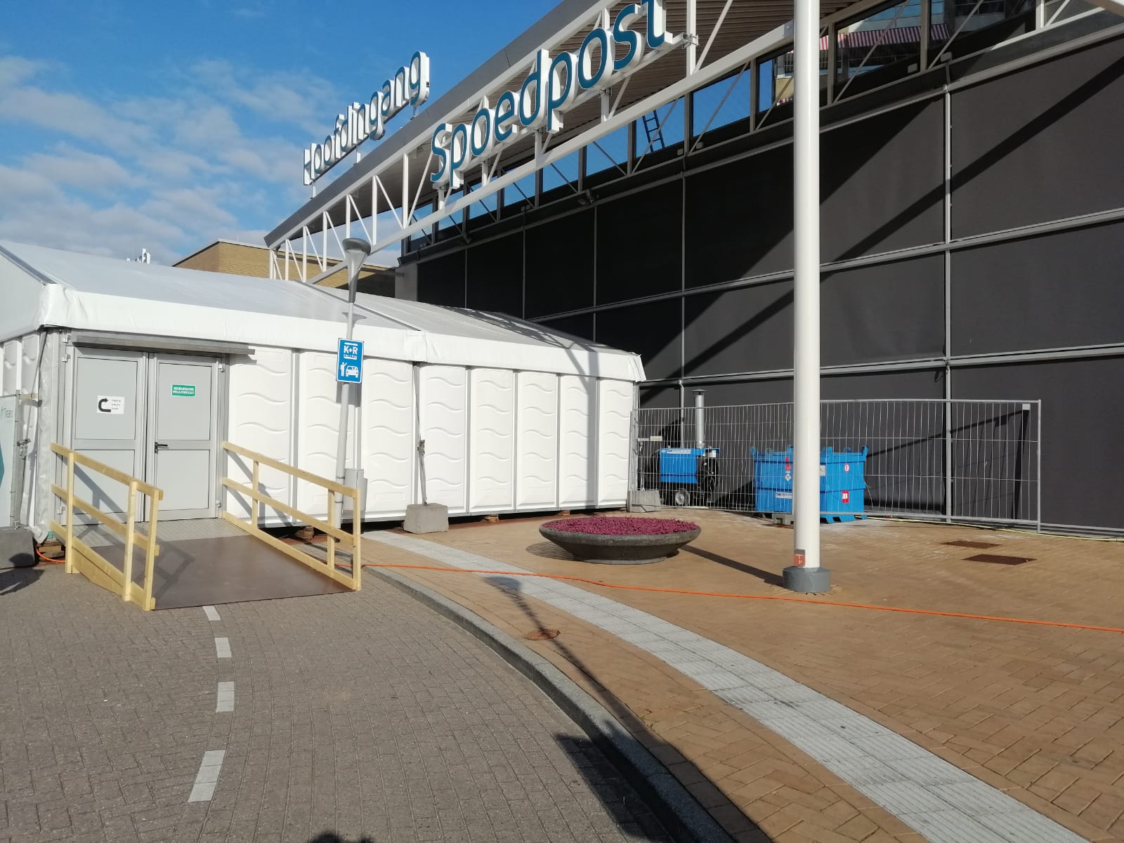 Tijdelijke HVAC installaties te huur als noodvoorziening