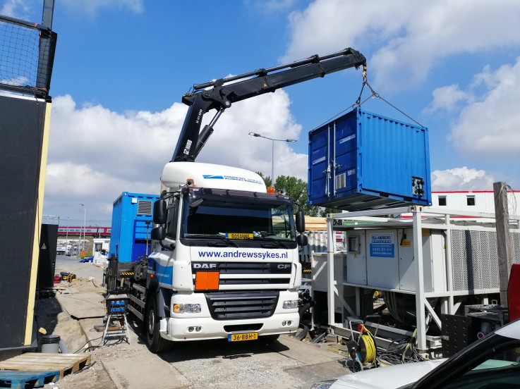 750kw chiller Kite Pharma Proceskoeling te huur bij Andrews Sykes