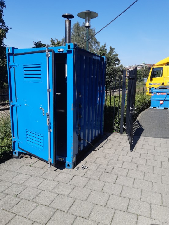 100 KW Moveo Roermond Warm Water boiler huren bij Andrews Sykes