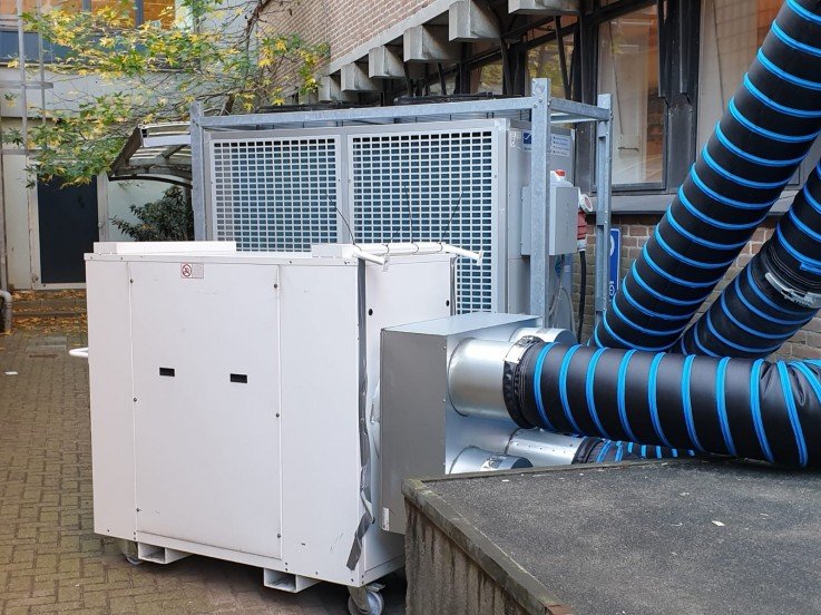 Ventilatie, Verwarming én Koeling voor groot kantoorgebouw