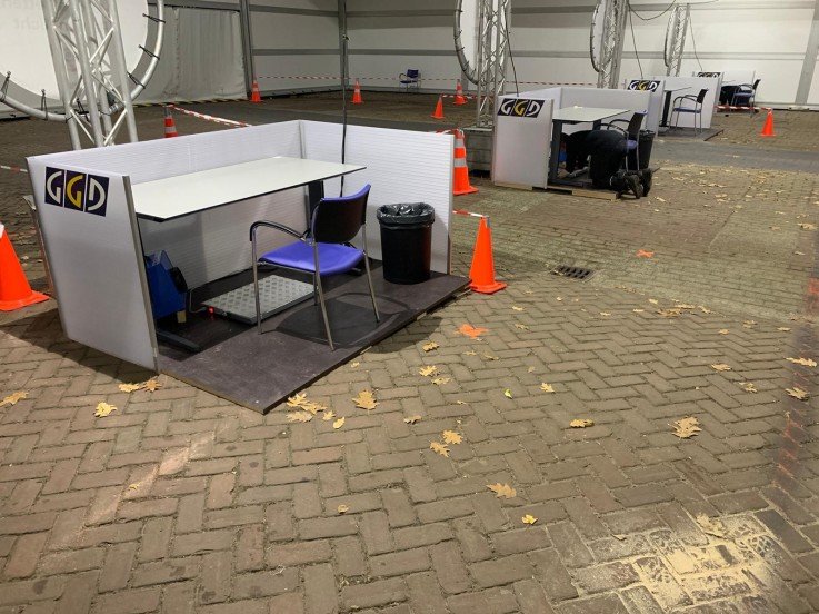 Andrews Sykes biedt ondersteuning aan de Corona teststraten van de GGD