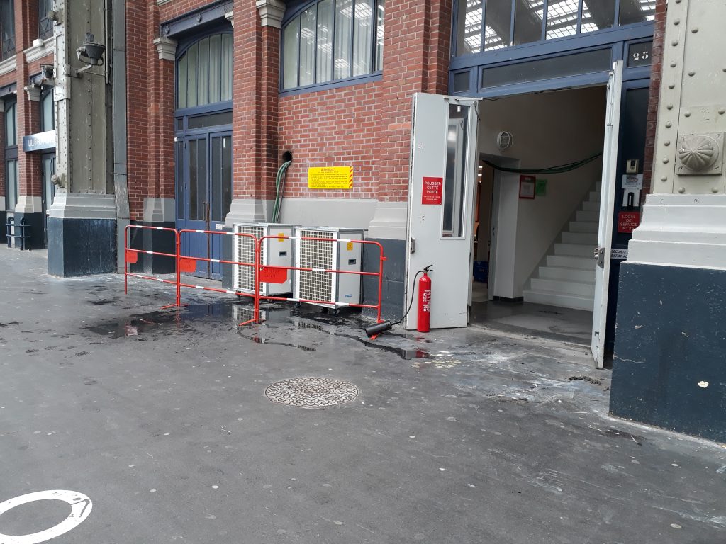 Hoge-Capaciteit Airconditioning koelt datacenter van groot treinstation
