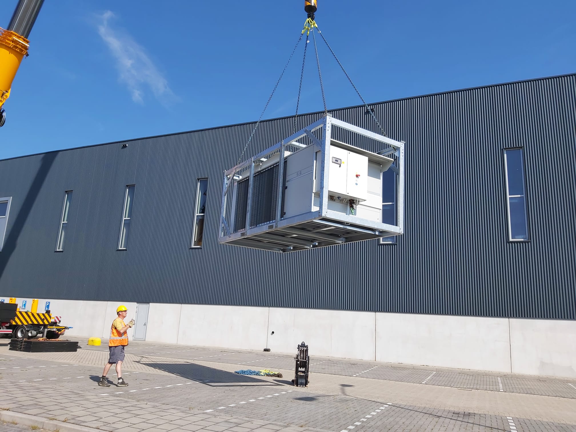 Bij dit transportbedrijf wordt weer goed gechilled!