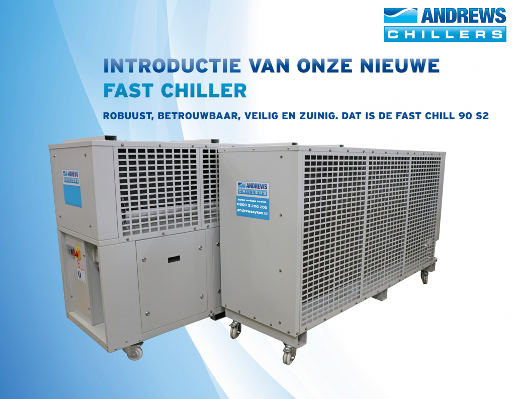 Lage temperaturen, laag GWP: wij introduceren onze nieuwe Fast Chill unit 90S2!