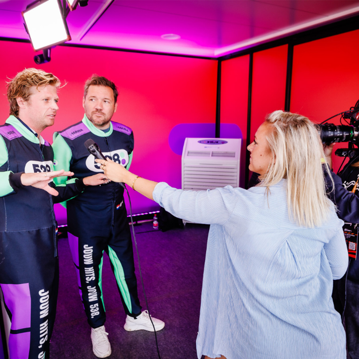 Tijdelijke airco bij Formule 1 race Grand Prix Zandvoort Nederland 2022