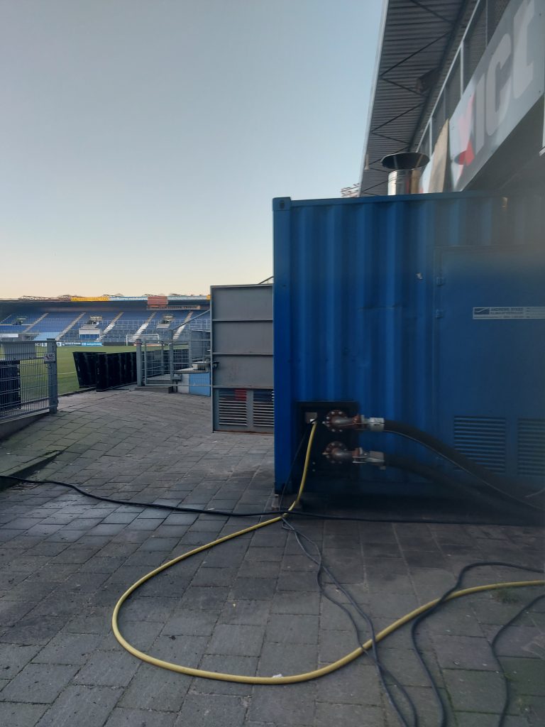 Houdt het veld vorstvrij met veldververwarming