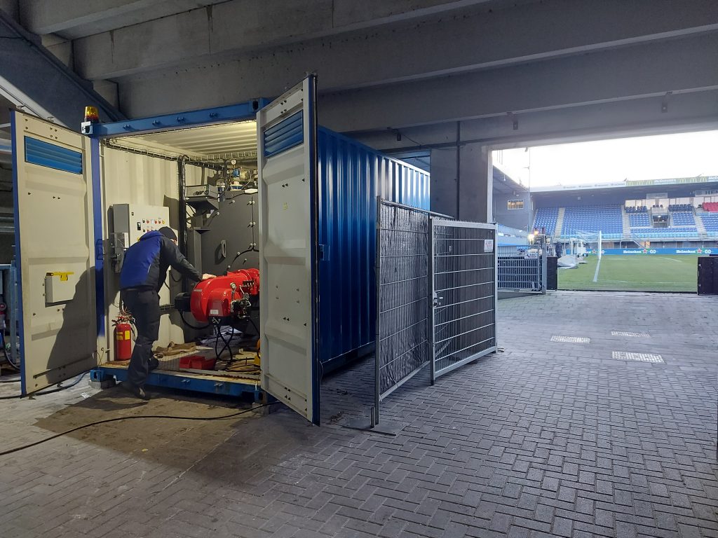 Houdt het veld vorstvrij met veldververwarming