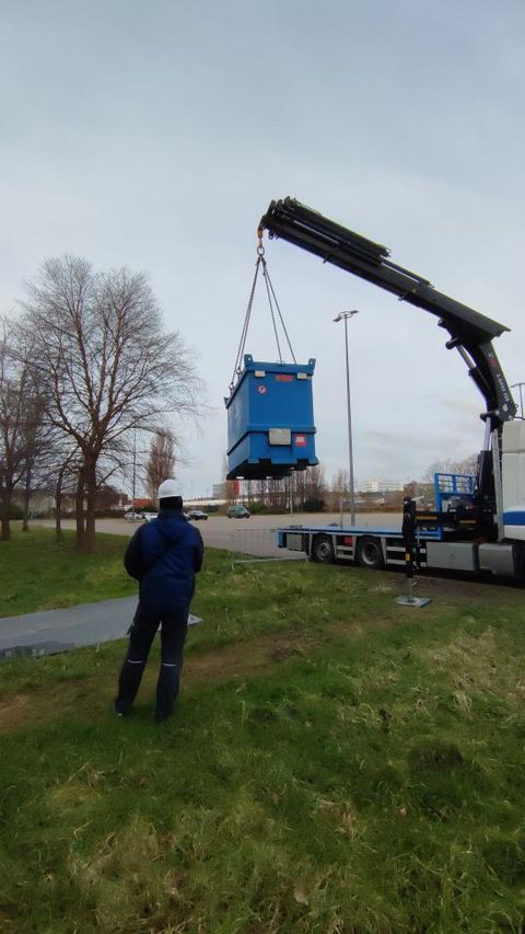 Olieheater op unieke locatie Zuid-Holland