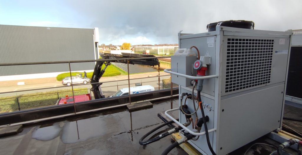 Kleine Chiller voor groot belang