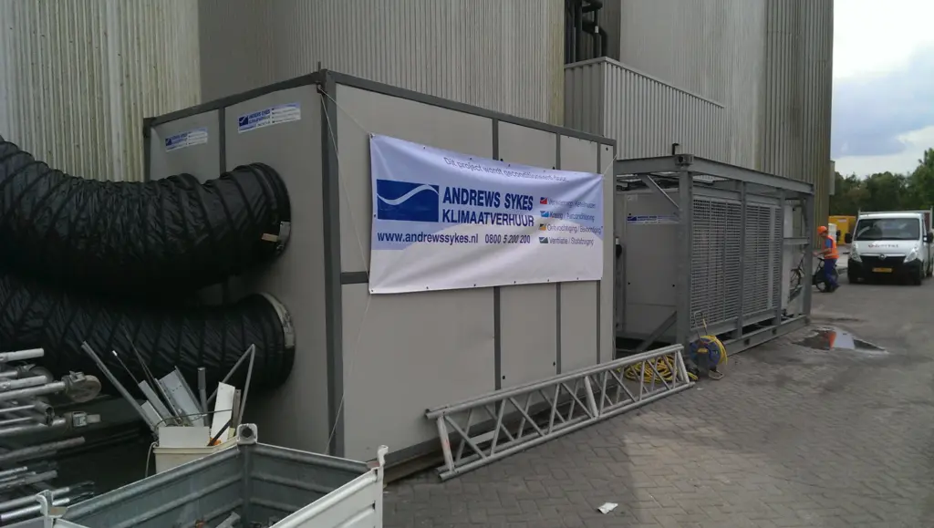 Chillers en Fan Coils In Zuivelfabriek