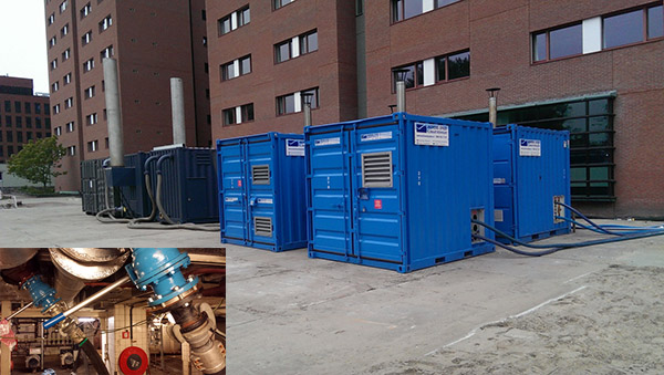 Wouter Bos heropent het VU Medisch Centrum in Amsterdam na waterschade