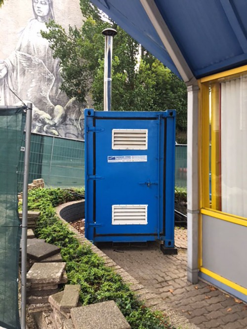 Museum huurt boiler bij Andrews Sykes voor archieven