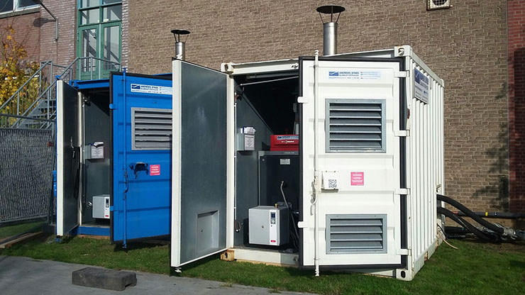 School verwarmd door Andrews Sykes ketelhuizen