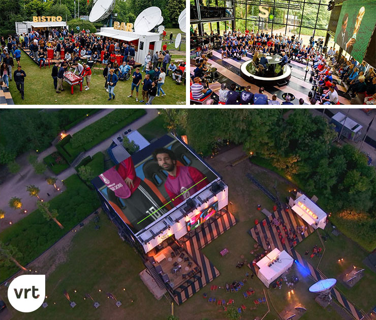 Supporters houden het hoofd koel tijdens WK voetbal met Andrews Sykes airco verhuur