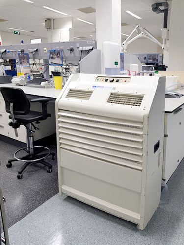 Farmaceutisch laboratorium huurt airco bij Andrews Sykes