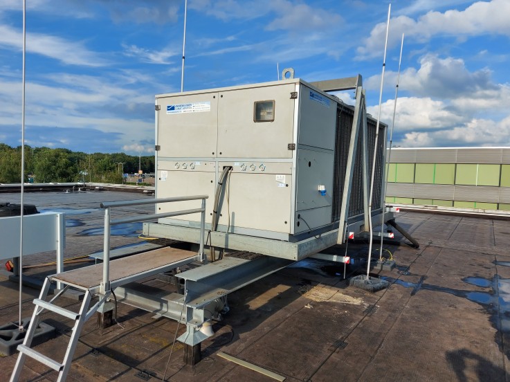 Productiecapaciteit in veiligheid gebracht en gewaarborgd met tijdelijke noodkoeling