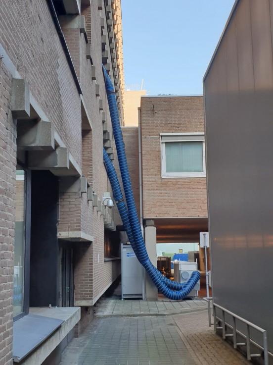 Ventilatie, Verwarming én Koeling voor groot kantoorgebouw