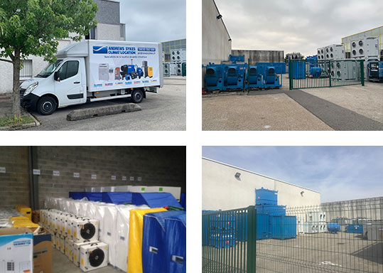 Andrews Sykes opent een nieuw depot in Lyon om het zuiden van Frankrijk te kunnen bereiken.