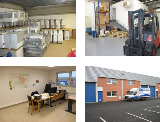 Ook het depot in Parijs is reeds aan een upgrade toe vanwege de steeds groeiende vraag naar onze diensten.