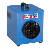 Elektroheater huren – mobiele elektrische kachel van Andrews Sykes Hoofdkantoor